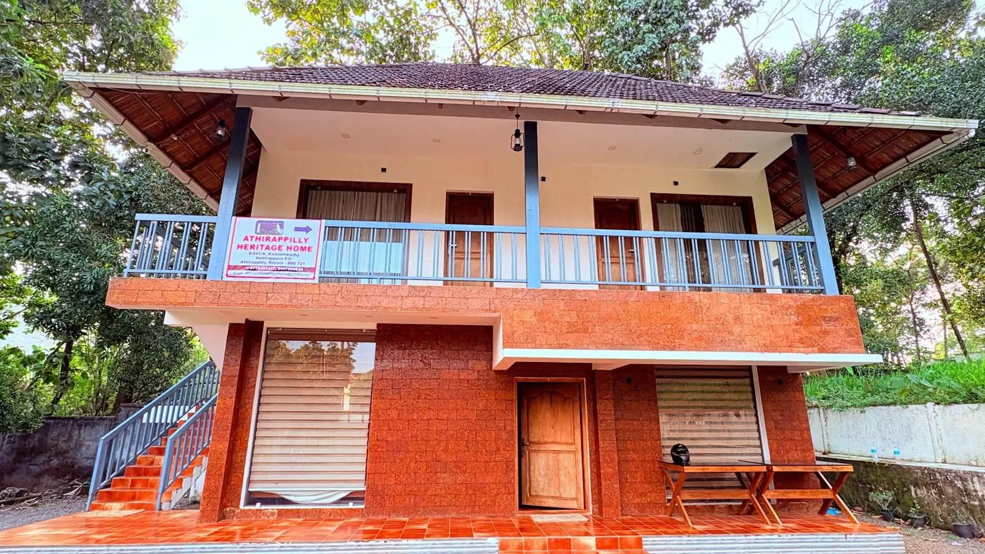 Homestay Athirappilly Heritage Villa -3 Bhk - River Side